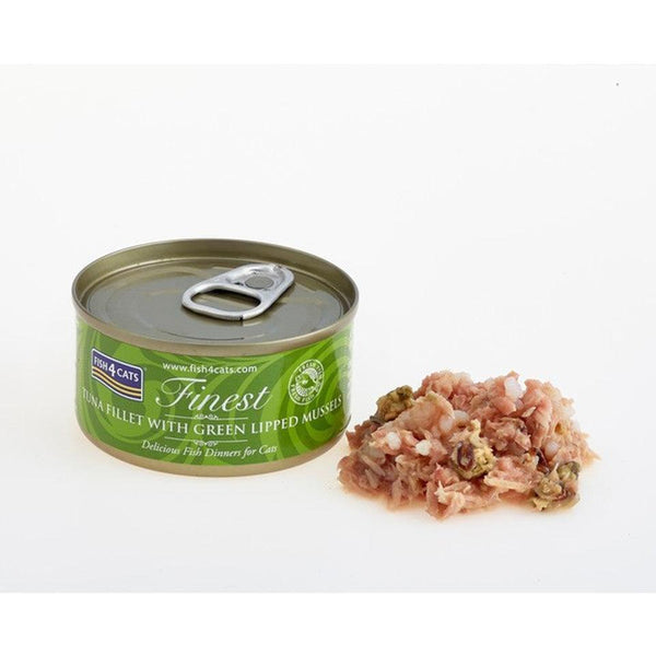Fish4Cats Finest Tuna Fillet With Mussel BUY 9 GET 1 FREE!