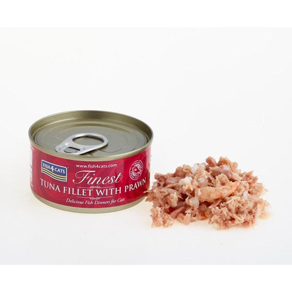 Fish4Cats Finest Tuna Fillet With Shrimp BUY 9 GET 1 FREE!