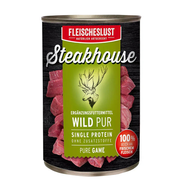 Fleischeslust Steakhouse Pure Game (6 x 400g)