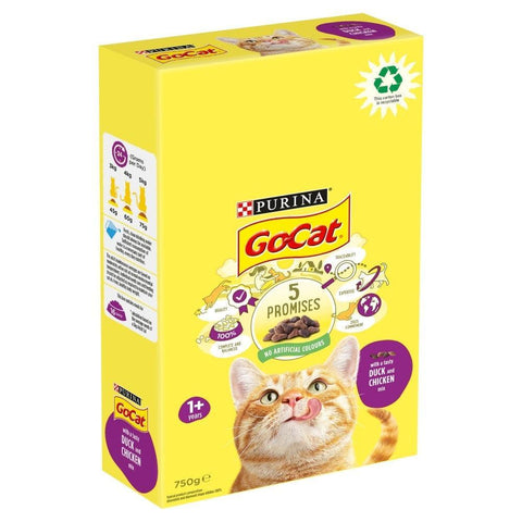 Go-Cat Comp Chicken & Duck 750g