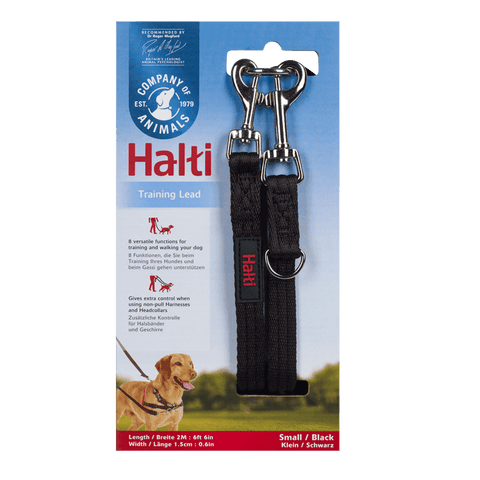 Halti Training Lead Black