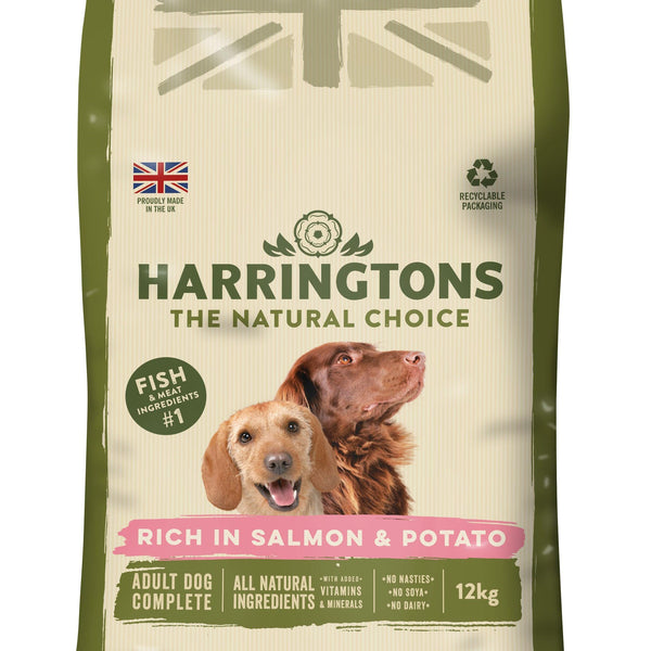 Harringtons Dog Salmon & Potato 12kg