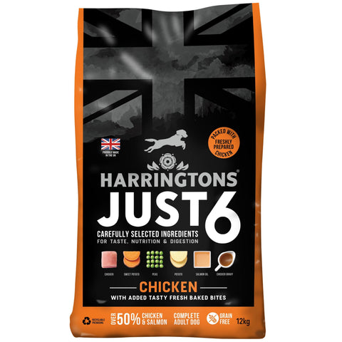 Harringtons Just 6 Chicken 12kg