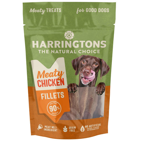 Harringtons Natural Choice Meaty Chicken Fillets Treats 70g