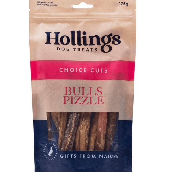 Hollings Bulls Pizzle 175g Pre Pack