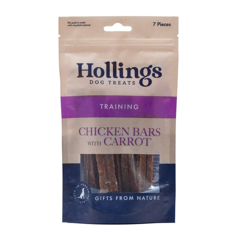 Hollings Chicken Bar with Carrot  7 pack
