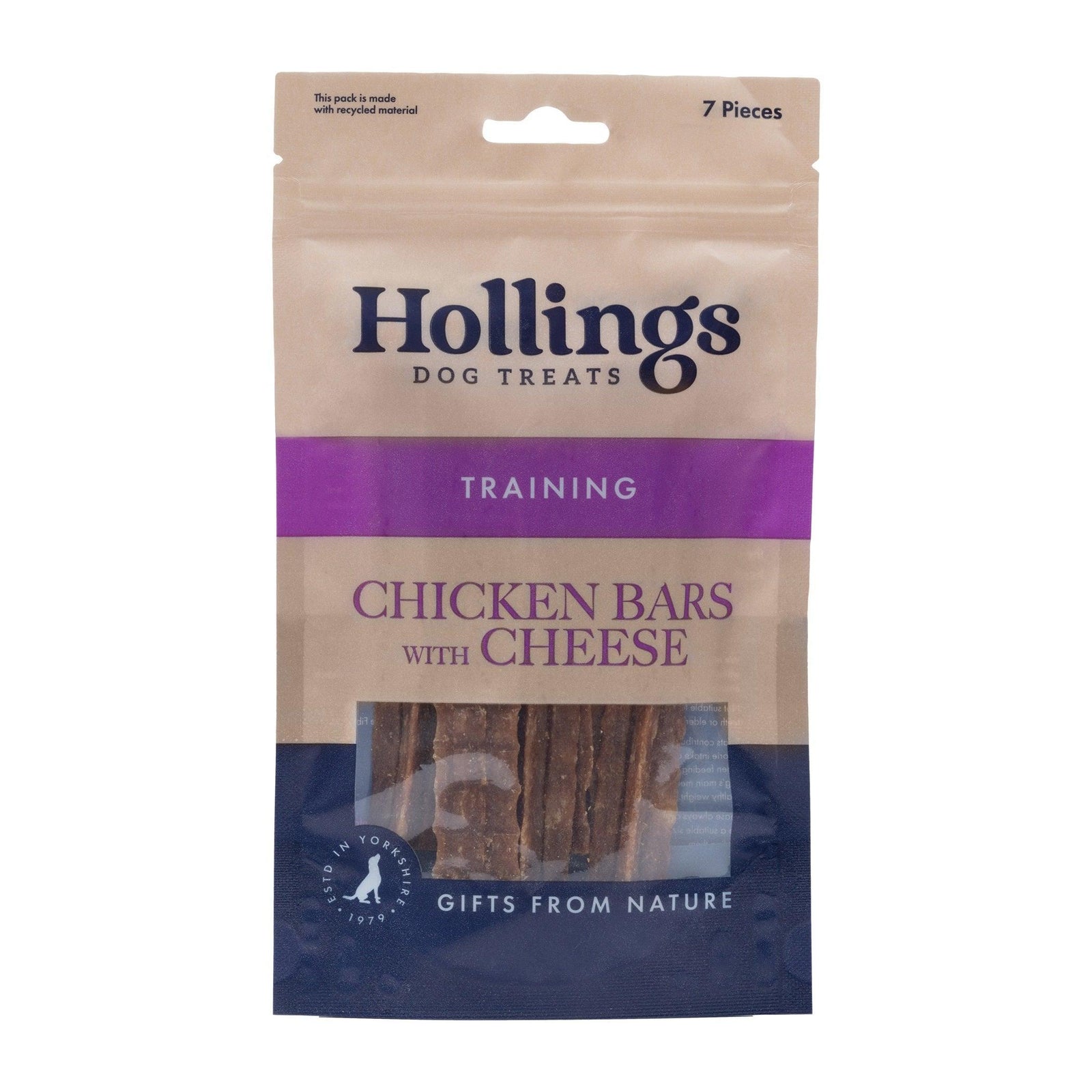 Hollings Chicken Bar with Cheese  7 pack