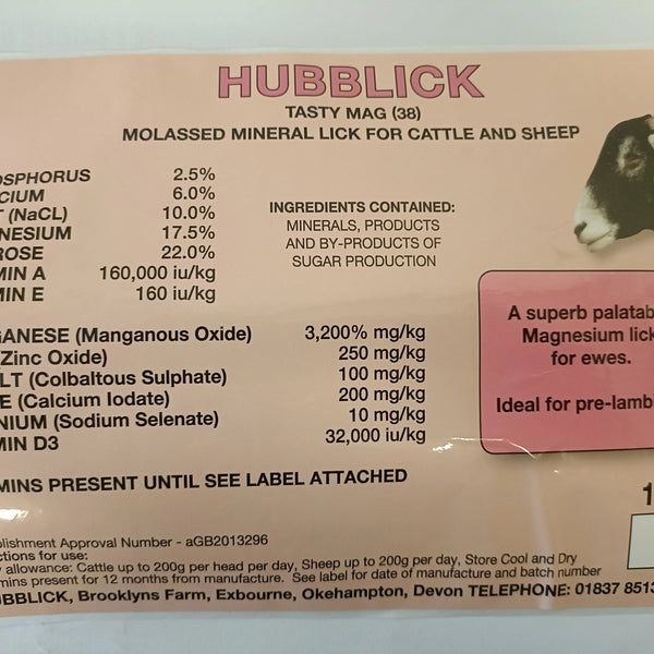 Hubblick Tasty Mag 12.5kg