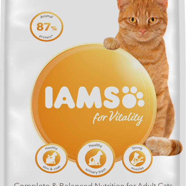Iams Cat Adult Vitality Chicken 2x2kg