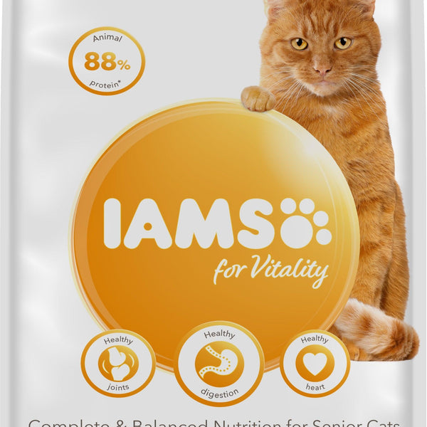 Iams Cat Senior Vitality Chicken 2x2kg