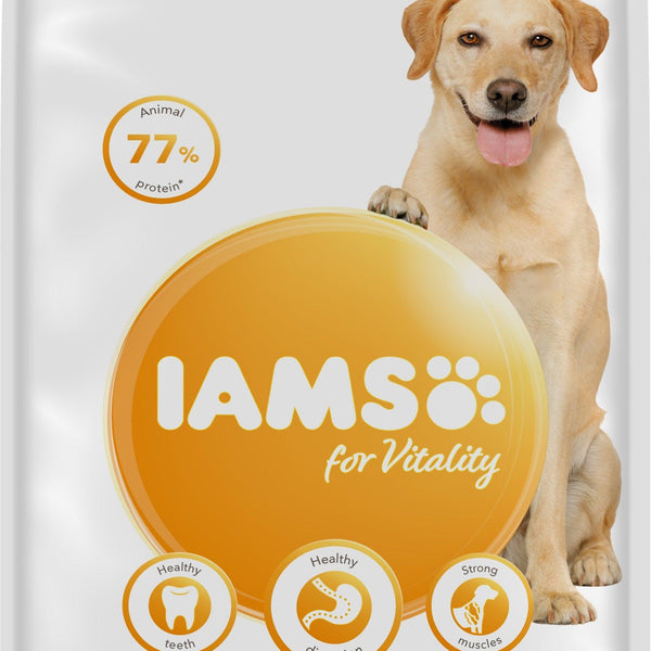Iams Dog Adult Vitality Large Chck 2x2kg