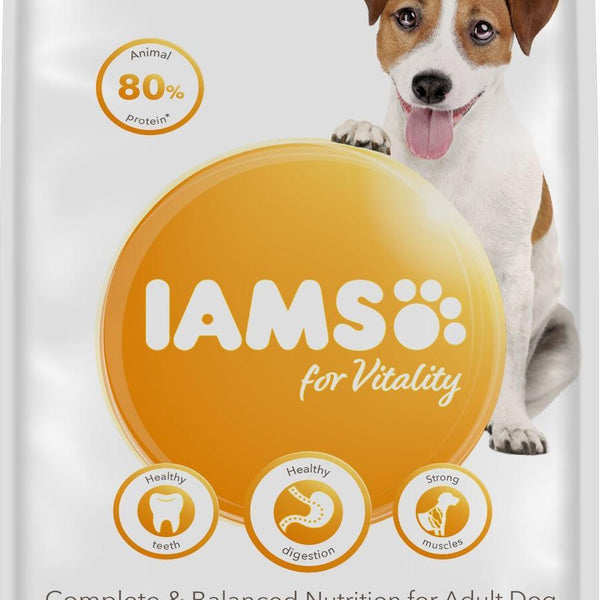 Iams Dog Adult Vitality Sml/Med Lb 2x2kg