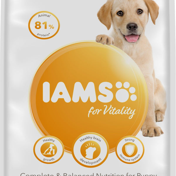 Iams Puppy Vitality Large Chick 2x2kg