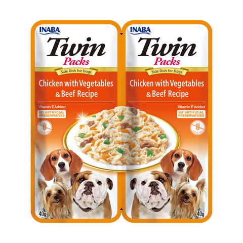 Ciao Twin Packs Chicken with Vegetables & Recipe in Chicken Broth