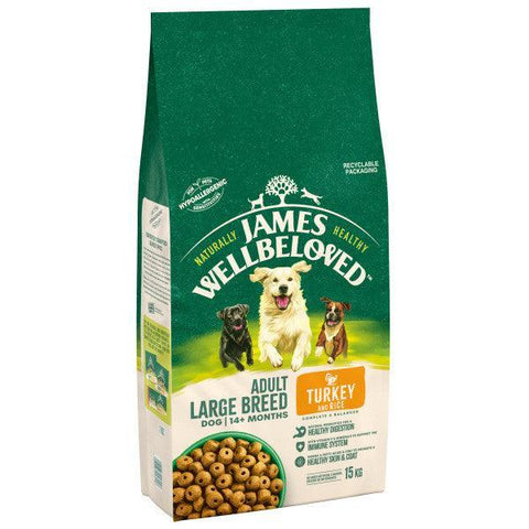 James Wellbeloved Dog Adult Large Turk & Rice