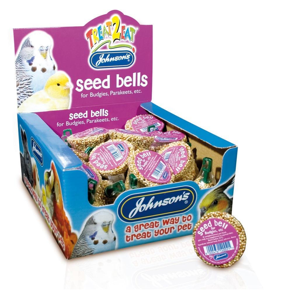 Johnsons Budgie Seed Bells x27