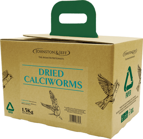 Johnston & Jeff Dried Calciworms in EcoBox