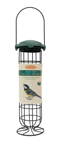 Johnston & Jeff Flip Top Fat Ball Feeder 28cm