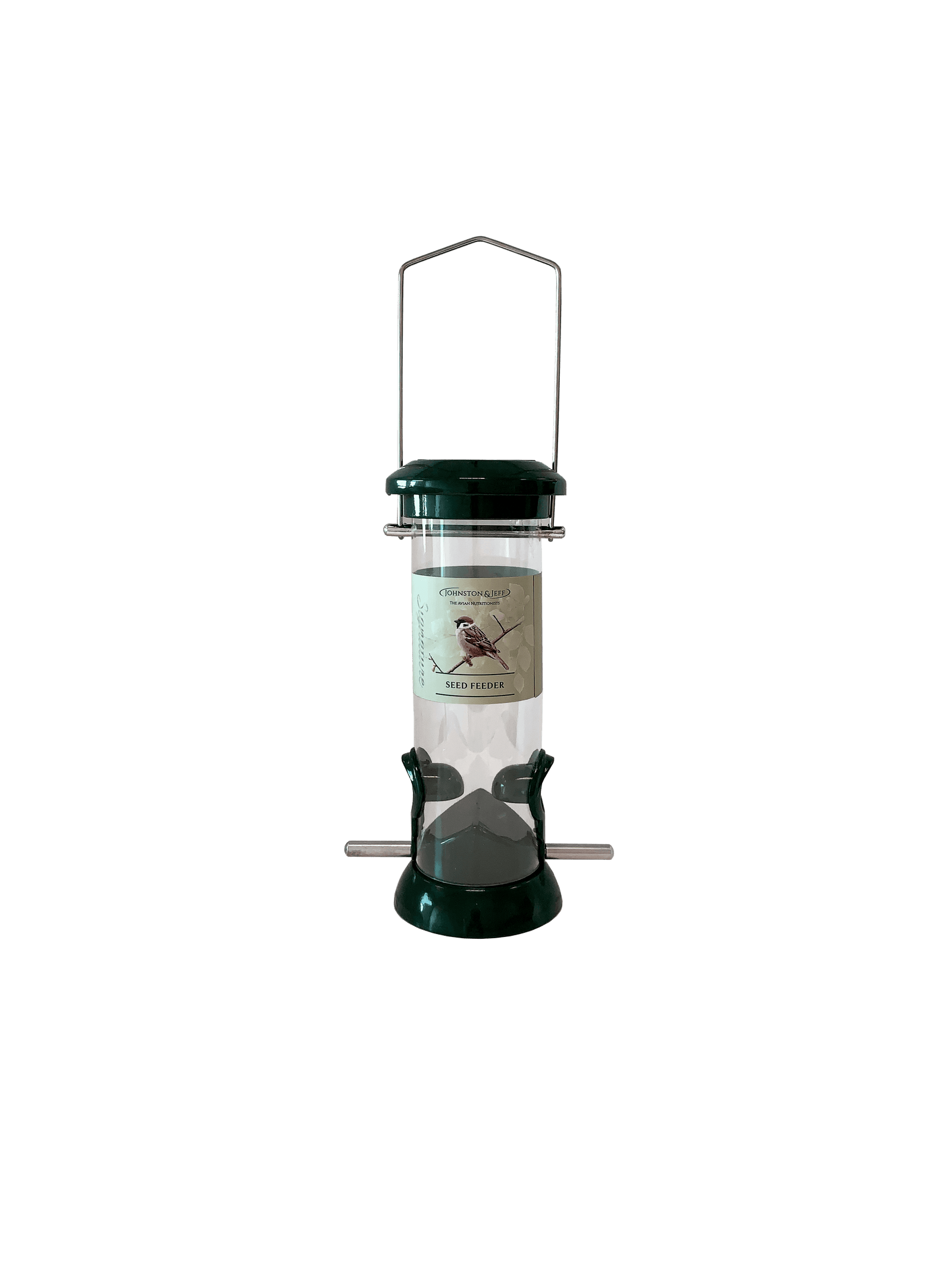 Johnston & Jeff Green Cast Seed Feeder 20cm