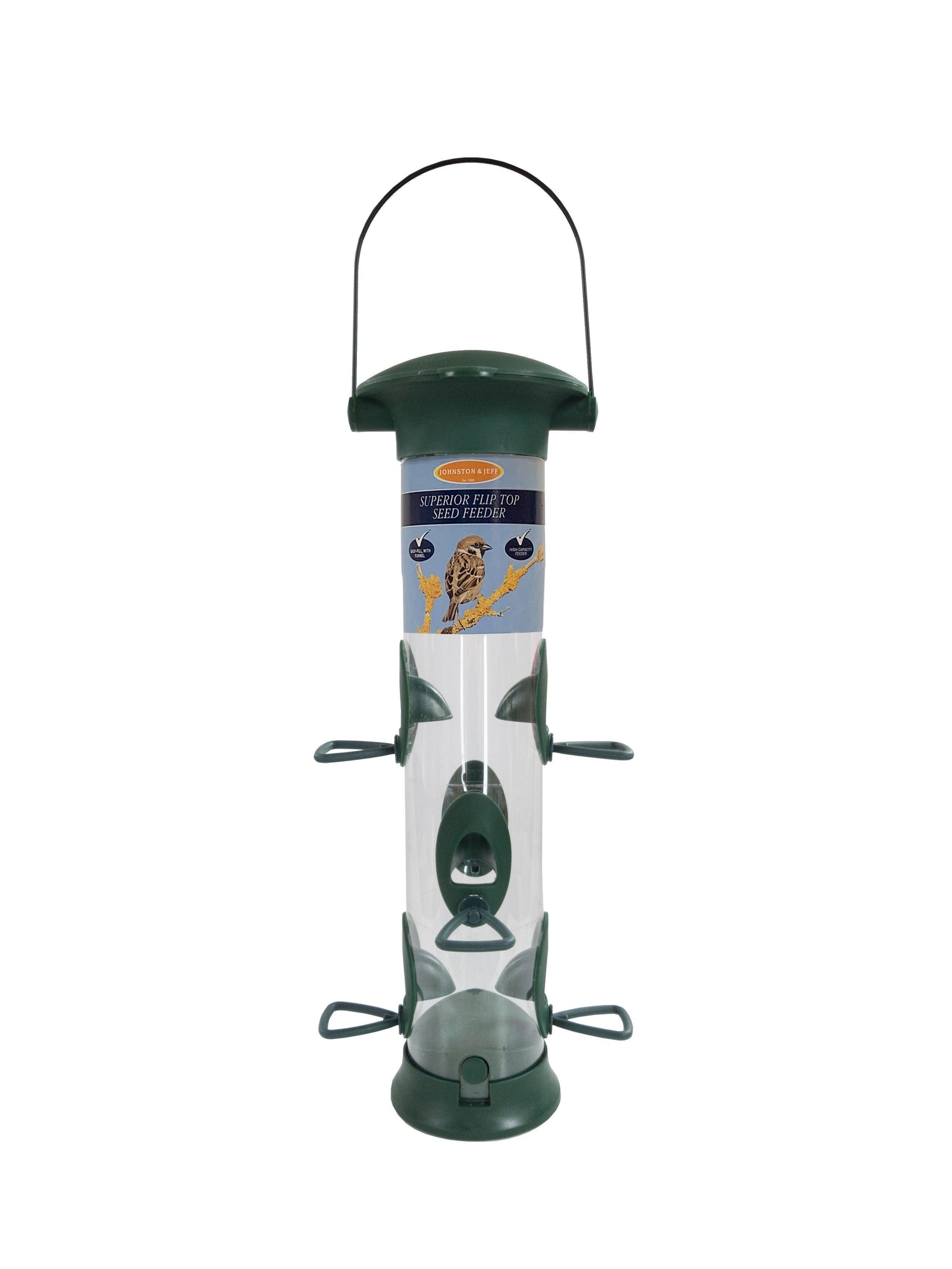 Johnston & Jeff Superior Flip Top Seed Feeder 40cm