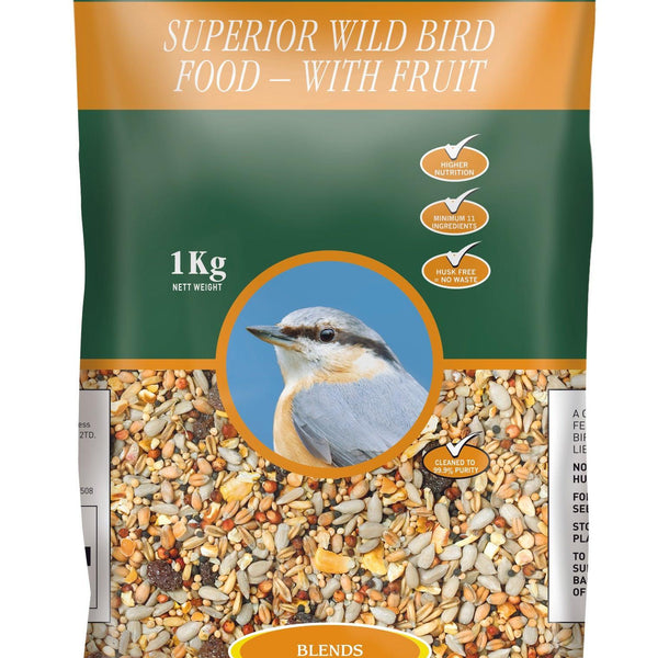 Johnston & Jeff Superior Wild Bird with Fruit 1kg x12