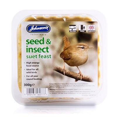 JVP Seed & Insect Suet Feast 8x300g