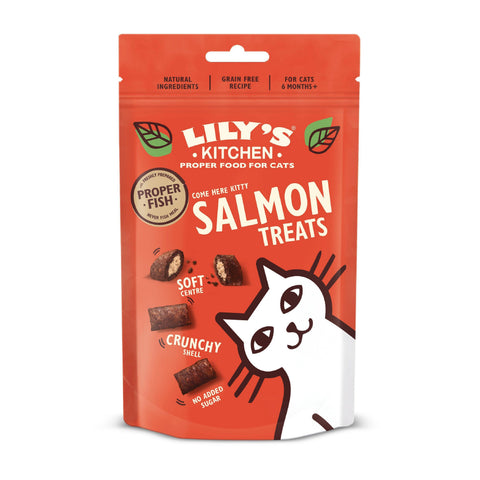 Lily's Kitchen Cat Salmon Treats  60g