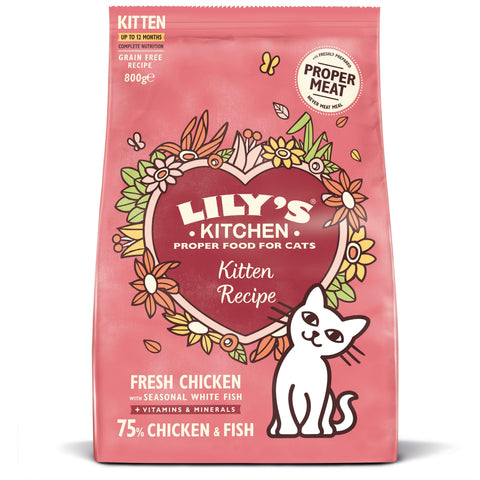 Lily's Kitchen Kitten Chicken Dry Food 800g