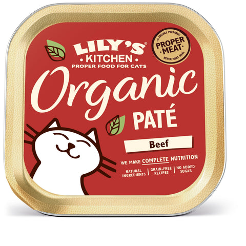 Lily's Kitchen Slow Organic Beef Foils 19 x 85g