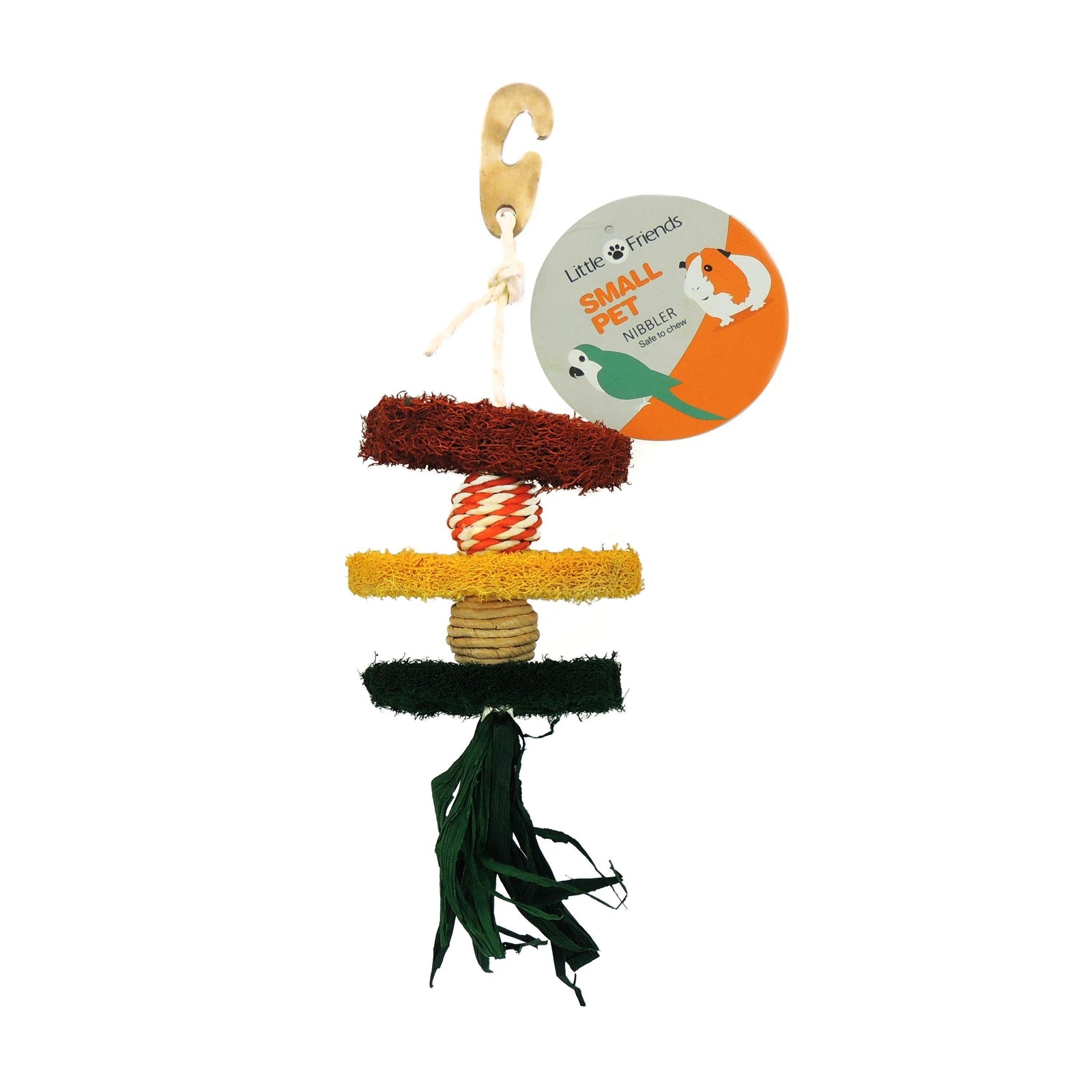 Little Friends Loofah Nibble Hanger x6