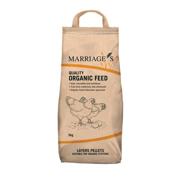 Marriages Organic Layers Pellets 5kg