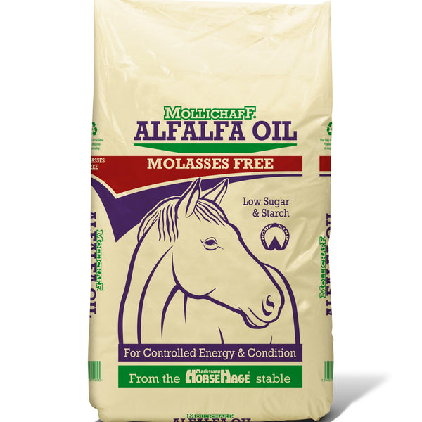 Mollichaff Alfalfa Oil Molasses Free
