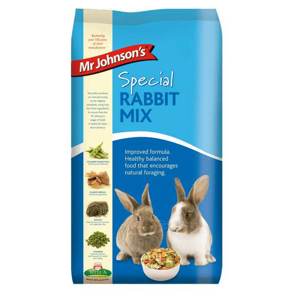 Mr Johnsons Special Rabbit Mix - No Added Pellets 15kg