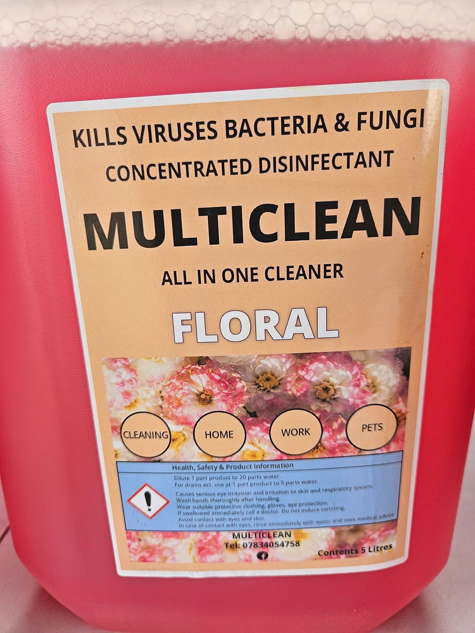 Multiclean Pet Safe Disinfectant & Cleaners 1 Litre