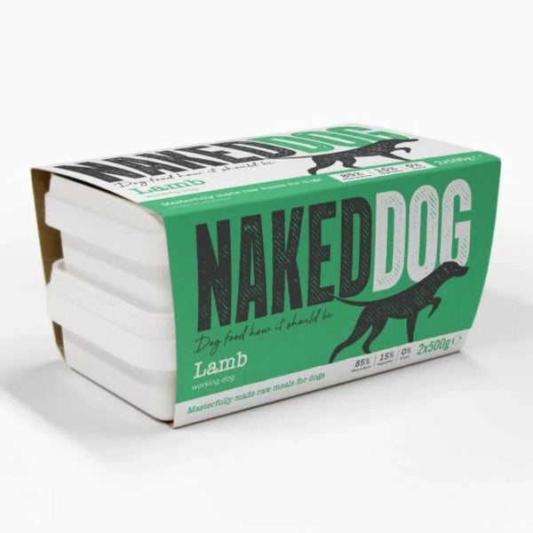 Naked Dog Original 85/15 Lamb 2x500g