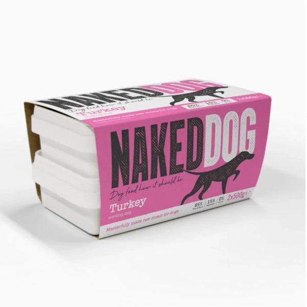 Naked Dog Original 85/15 Turkey 2x500g