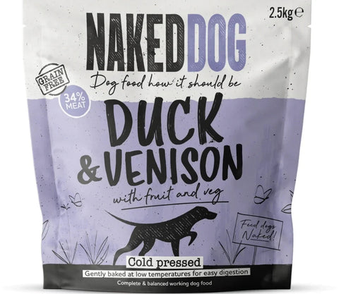 Naked Dog Premium Cold Pressed Duck and Venison