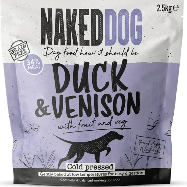 Naked Dog Premium Cold Pressed Duck and Venison