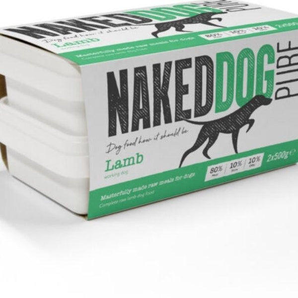 Naked Dog Pure Lamb 2 x 500g