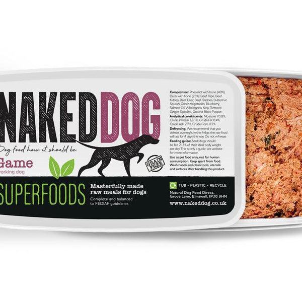 Naked Dog Superfood Game 2 x 500g