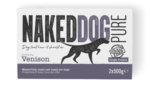 Naked Dog Venison PURE 2x500g