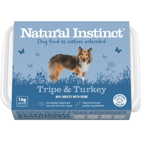 Natural Instinct Natural Tripe & Turkey 1kg