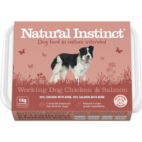 Natural Instinct Working Dog Chicken & Salmon 1kg