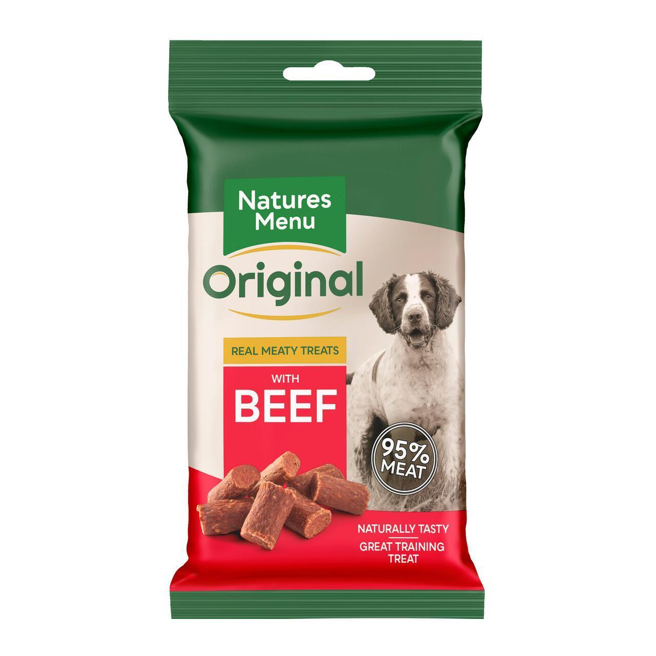 Natures Menu Dog Treat Beef 12x60g