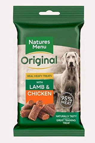 Natures Menu Dog Treat Lamb & Chicken 12x60g