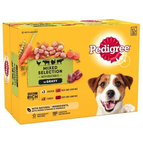 Pedigree Pch Real Meals Gravy 4x12x100g