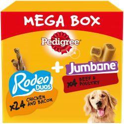 Pedigree Rodeo Duos & Jumbone Mega Box 780g