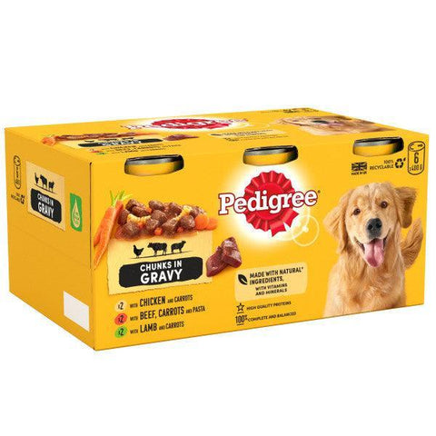 Pedigree Tins C Casseroles CIG 4x6x400g