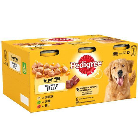 Pedigree Tins Mixed CIJ 4x6x385g