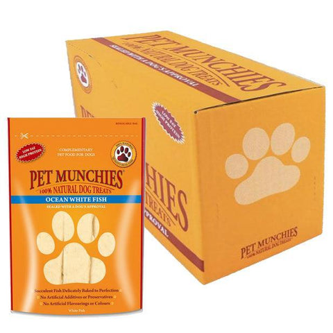 Pet Munchies Dog Treats Fish 8x100g